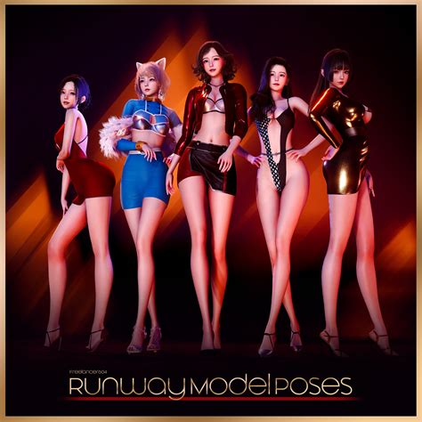 Image result for Runway Poses Split Screen