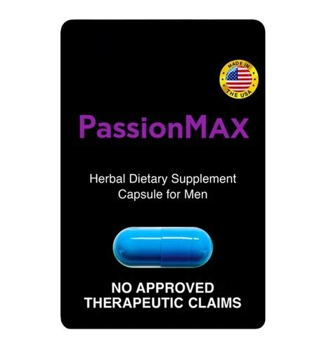 Authentic Passion Max Herbal Dietary Supplement for India | Ubuy