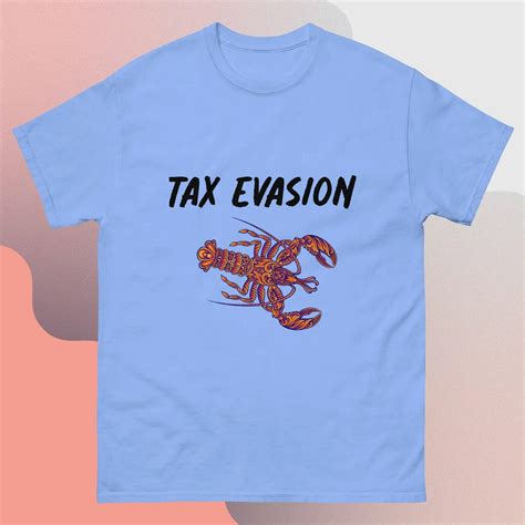 Tax-Evasion-Lobster-T-Shirt-Y2K-Funny-Meme-Ironic-Weirdcore-Clothing ...