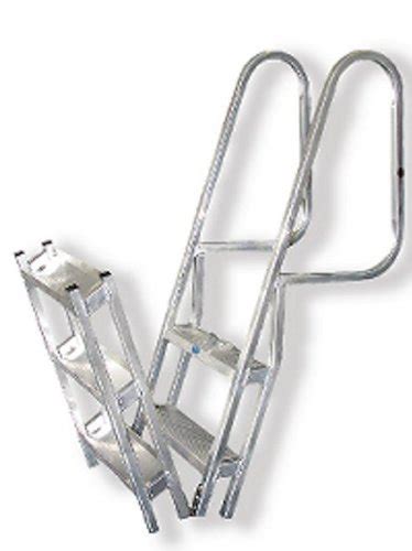 Buy The Aluminum Hinged Dock Boat Ladder Is Designed for Easy ...