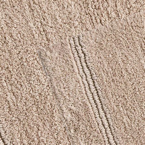 2-Pack Yellow Simple Stripe Bath Rug Set, 17x24 & 20x32