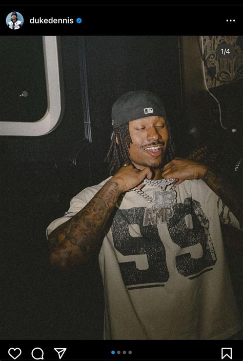 Duke Dennis randomly posted my brand on IG today & I didn’t even know ...