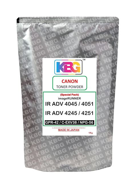 KBG for Canon (NPG-56) IR Advance 4045 4051 4245 4251 (1KG) Toner ...