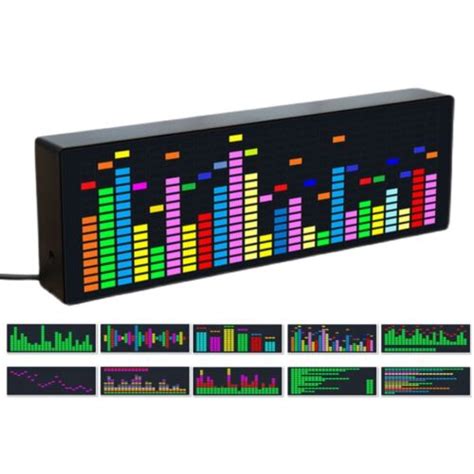 Unbranded LED Audio Level Display Board with Music Spectrum India | Ubuy
