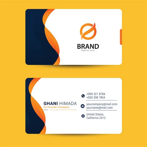 Business Card Back Design 的图像结果