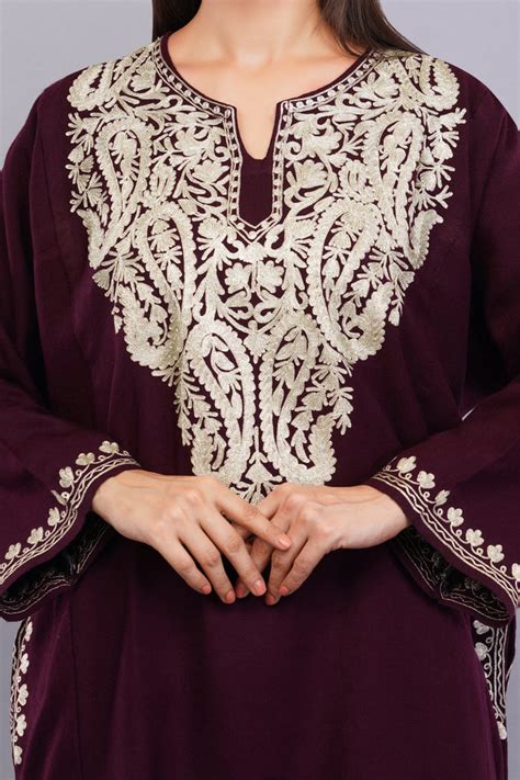 Buy Kashmiri Pheran for Women | Latest Pheran Designs for Ladies