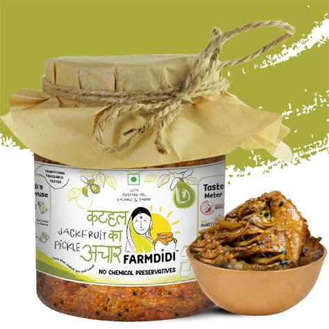 Jackfruit Pickle | Kathal ka Achar | Farmdidi – www.farmdidi.com