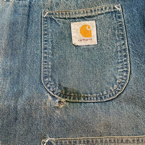 Special!! 1980s Carhartt "Recycled Bugs Inc." Denim Chore Coat | What’z up