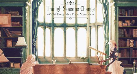 "Violet Evergarden Piano Memories" CD-Cover veröffentlicht