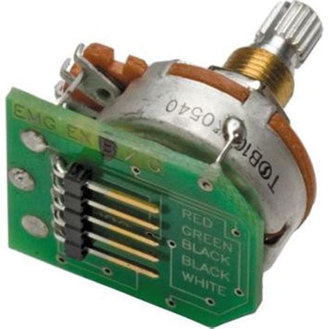 BAJAAO.COM - Buy EMG EXG Guitar Expander EQ Knob Online India, Musical ...