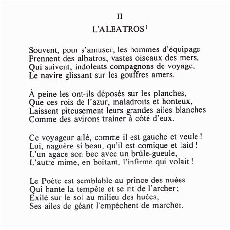 L'albatros Charles Baudelaire