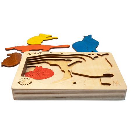 Buy Wooden Australian Fauna Puzzle Board - SkilloToys.com