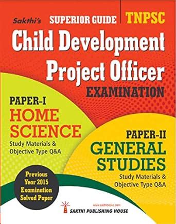 Tnpsc Child Development Project Officer Examination Study Materials ...