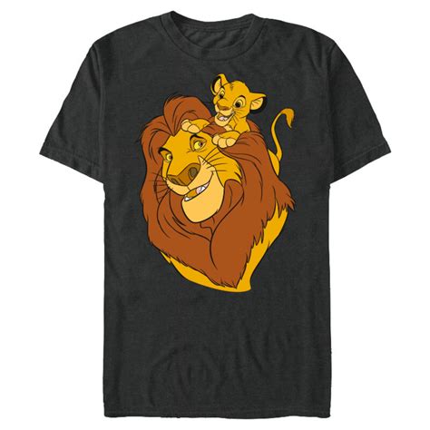 Disney The Lion King Simba and Mufasa Father and Son - Short Sleeve ...