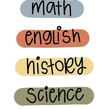 Image result for Subject Sticker Design