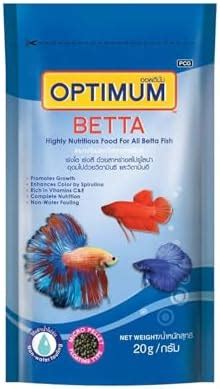 (India pet Shop) Optimum Pellet Betta Fish Food for All Life Stages ...