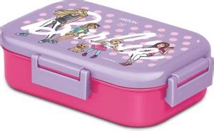 Flipkart.com | MILTON FLATMATE BARBIE BLUE 2 Containers Lunch Box