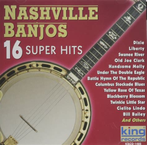 16 Super Hits: Nashville Banjos, Dee Clark, Traditional, Jimmie Davis ...