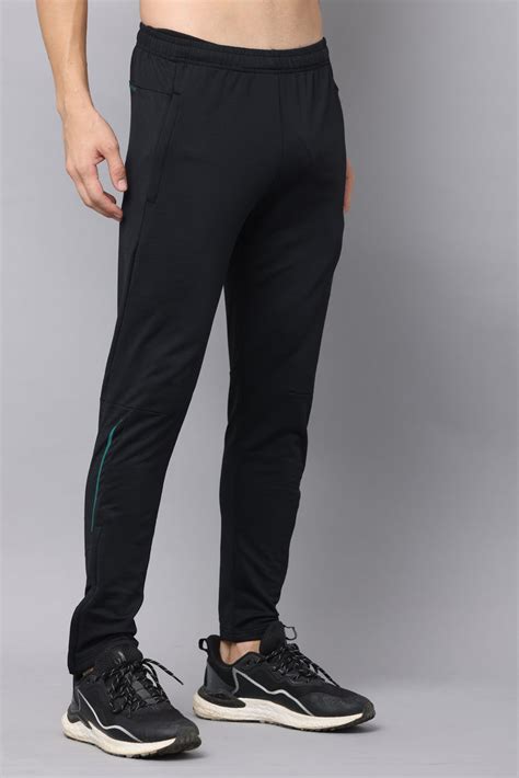 UNISEX BLACK BOTTOM ZIPPER PANT | GREEN LOGO – ka53mensclub