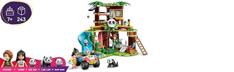LEGO Friends Panda Sanctuary Animal Care Building Set Toy 42648 ...