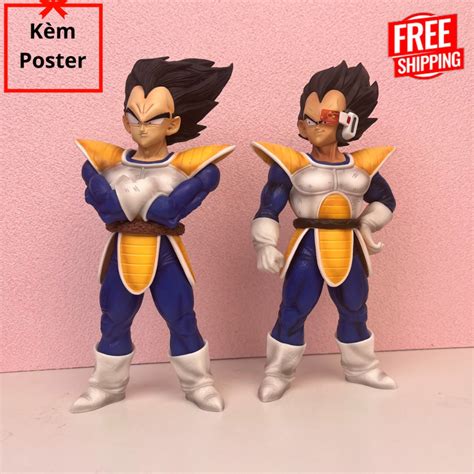 [Hot Item] Super sharp 25cm tall Vegeta model - Dragon Ball model - GaGa Model (Poster included ...