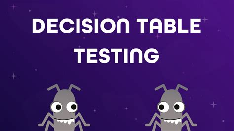 Decision Tables Software Testing 的图像结果