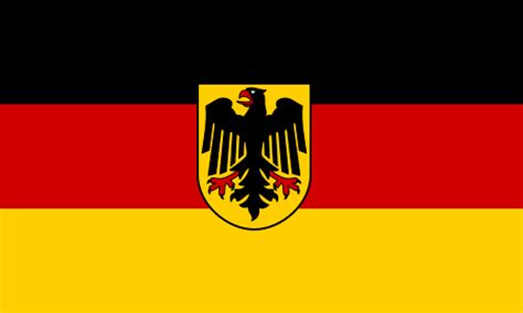 Drapeau : allemagne de l'ouest