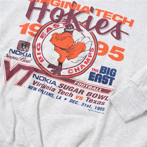 Vintage 1995 Virginia Tech Sweater Large | Double Double Vintage