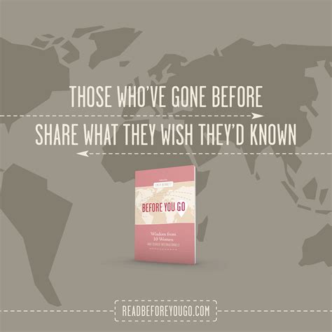 Image result for Before You Go Tutorial