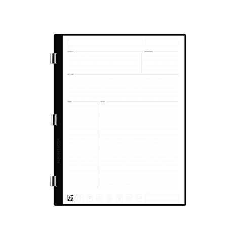 Pro 2.0 Letter Page Pack - Meeting Notes : Amazon.in: Office Products