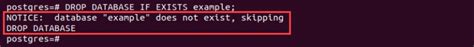 Image result for Drop Database PostgreSQL
