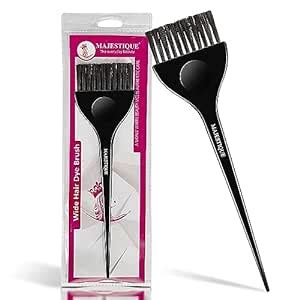 Majestique Wide Dye Hair Coloring Brush with Long Tail | Professional ...