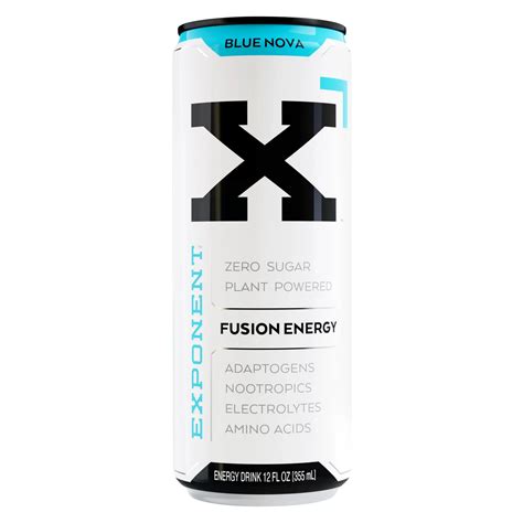 Exponent Fusion Energy Drink - Blue Nova, 12 oz | Central Market ...