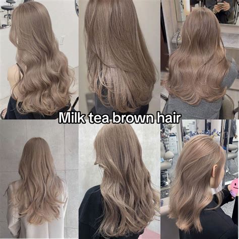 Milk Tea Hair Color Garnier