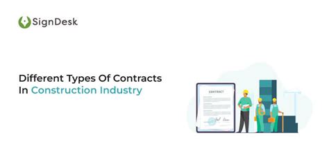 Different Types of Construction Contracts - Melento (Formerly SignDesk)