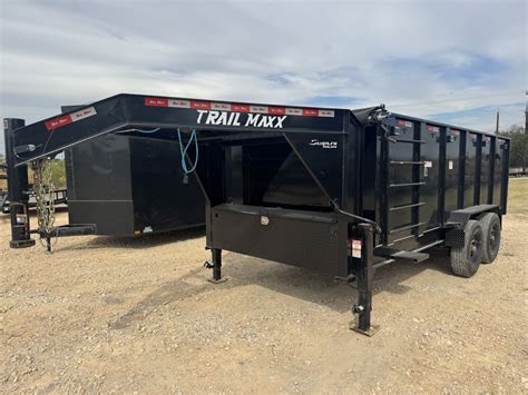 Used 2024 Trail Maxx DTG164 Dump Trailer for sale in Marion, TX