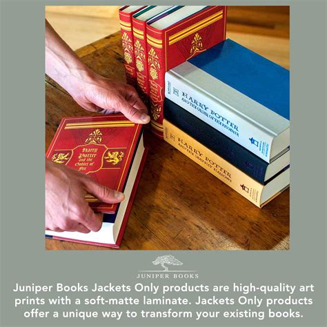 Juniper Books Harry Potter House Mashup DUST Jackets ONLY | Custom Book ...