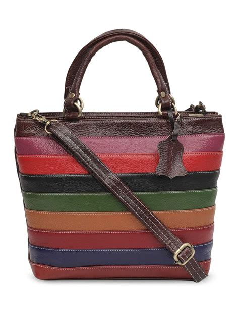 Buy GenWayne small size stylish leather handbags for women side sling ...