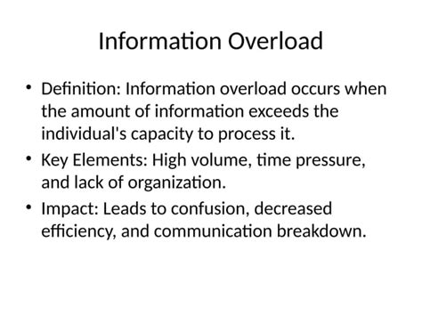 Information Overload Examples 的图像结果