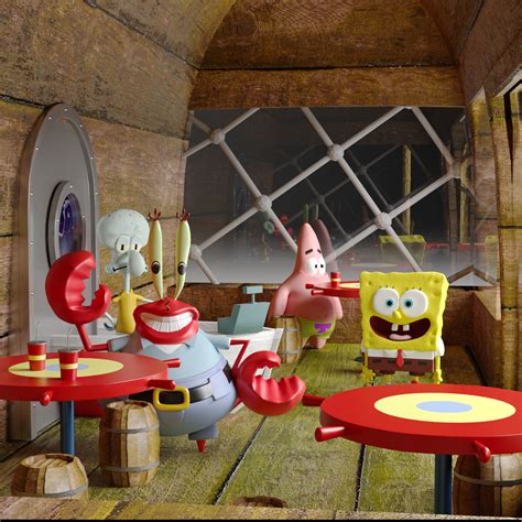 Krusty Krab Kitchen Zoom Background at Jeanette Day blog