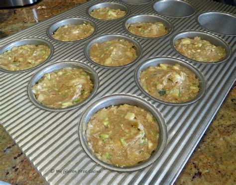Gluten Free Apple Zucchini Muffins – My Gluten Free Cucina