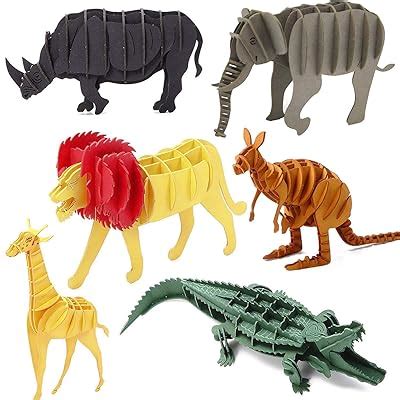 EONPOW Animal 3D Paper Puzzle Kit - DIY Jigsaw for Adults India | Ubuy