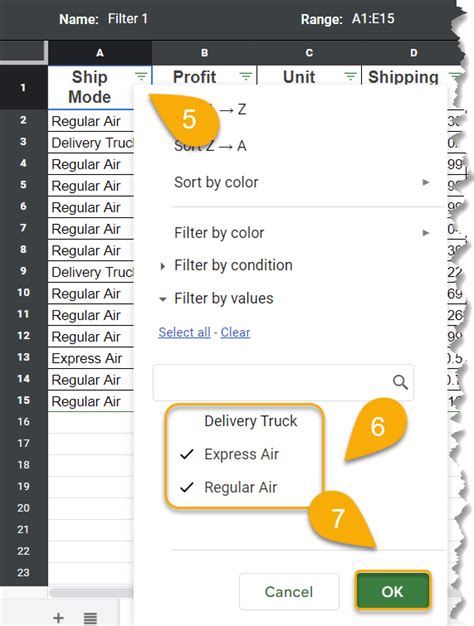 Image result for Google Sheets Add Filter Plug In