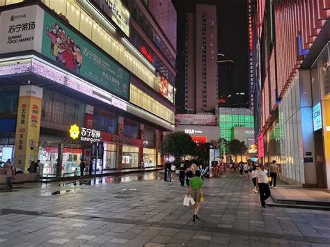 南京新街口德基夜景,都市风光,建筑摄影,摄影素材,汇图网www.huitu.com
