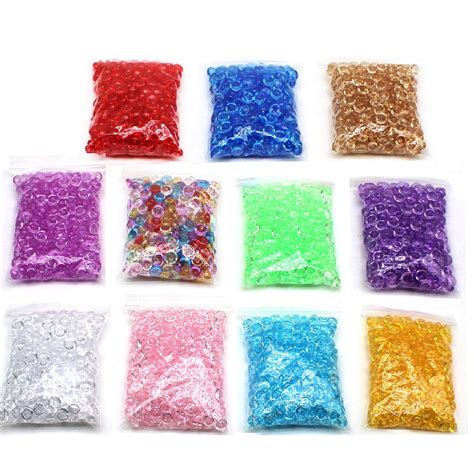 11 Pack Fishbowl Beads for Crunchy Slime Vase Filler Beads for Homemade ...