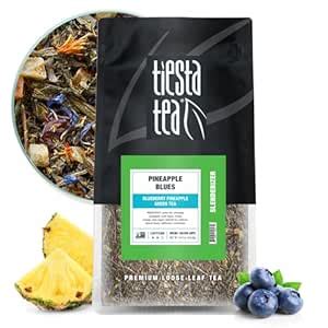 Blueberry Pineapple Green Tea | Pineapple Blues by Tiesta Tea | Medium ...