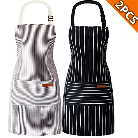 Dtydtpe Apron, Aprons for Women with Pockets, Waterproof Apron Princess ...