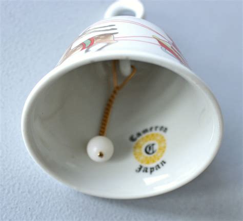 Vintage Bell Porcelain Christmas Bell Anniversary Birthday - Etsy