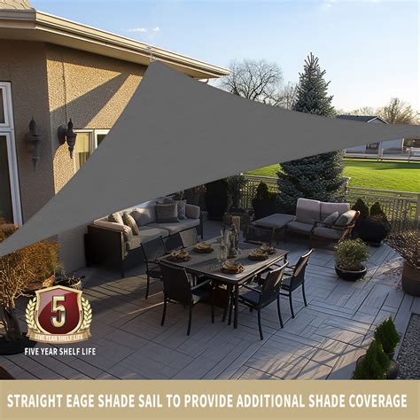 Cisvio 1' x 1' 4" Triangle Shade Sail | Wayfair