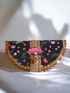 Home Storiee Pichwai Envelope 8x4 Inches – Cotton Silk Lifafa Cover for ...